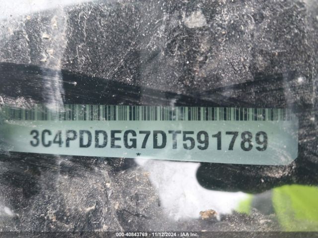 2013 DODGE JOURNEY 3C4PDDEG7DT591789 Photo 8
