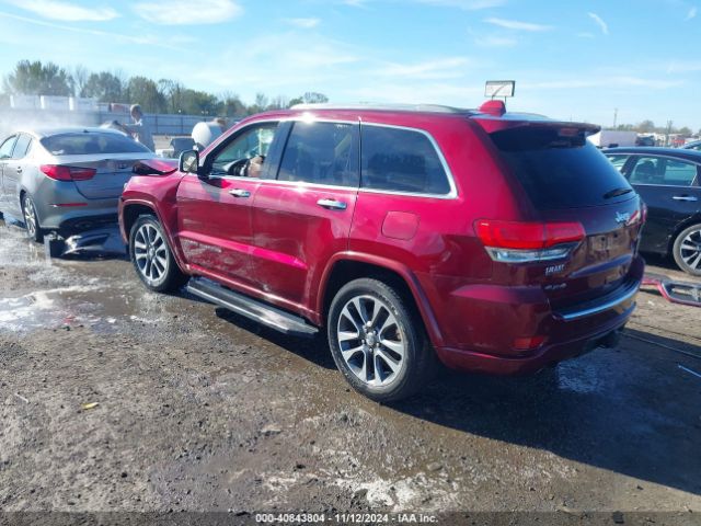 1C4RJFCG9HC801150 Jeep Grand Cherokee Overland 4x4