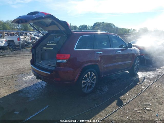 1C4RJFCG9HC801150 Jeep Grand Cherokee Overland 4x4