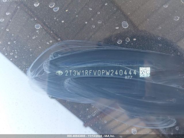 2T3W1RFV0PW240444 Toyota Rav4 Xle