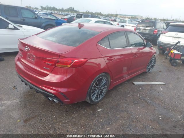 KMHD04LBXJU486084 Hyundai Elantra Sport