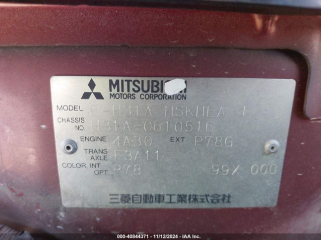 1997 MITSUBISHI MINICA TOP H31A0610516       Photo 8