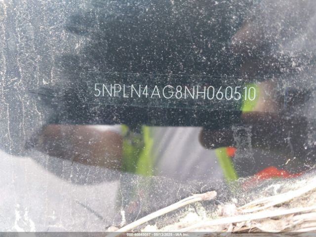 5NPLN4AG8NH060510 Hyundai ELANTRA SEL
