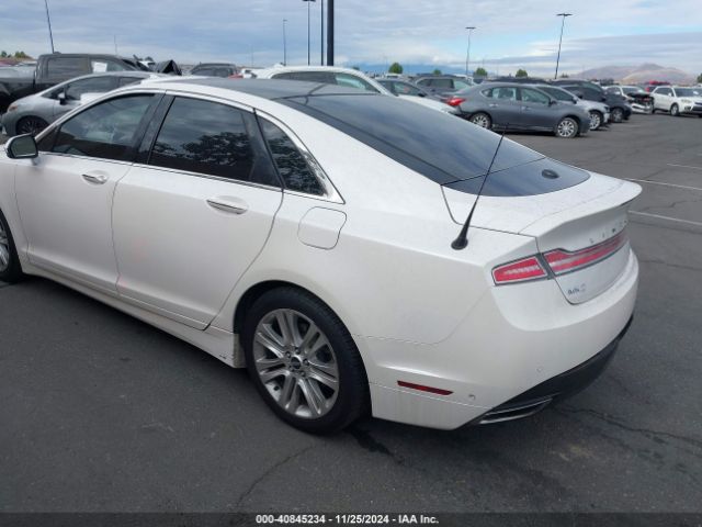 3LN6L2LUXER832542 Lincoln MKZ HYBRID