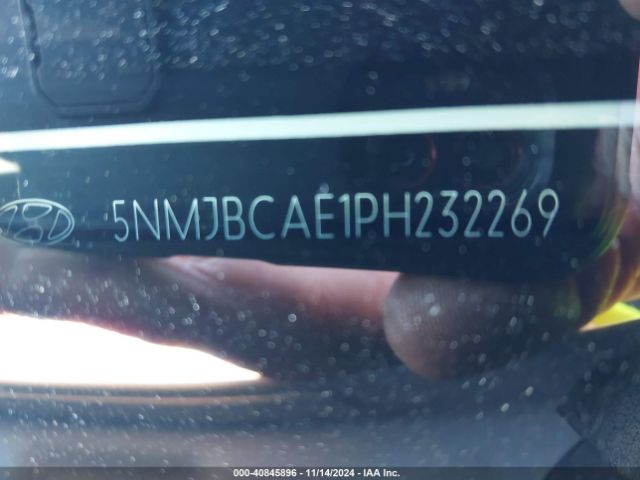 5NMJBCAE1PH232269 Hyundai TUCSON SEL