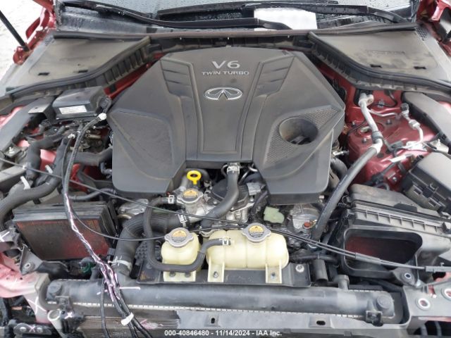 JN1FV7DP5MM850042 Infiniti Q50 Red Sport 400