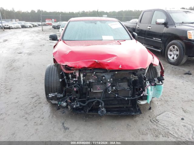 JN1FV7DP5MM850042 Infiniti Q50 Red Sport 400