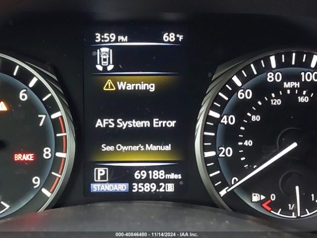 JN1FV7DP5MM850042 Infiniti Q50 Red Sport 400