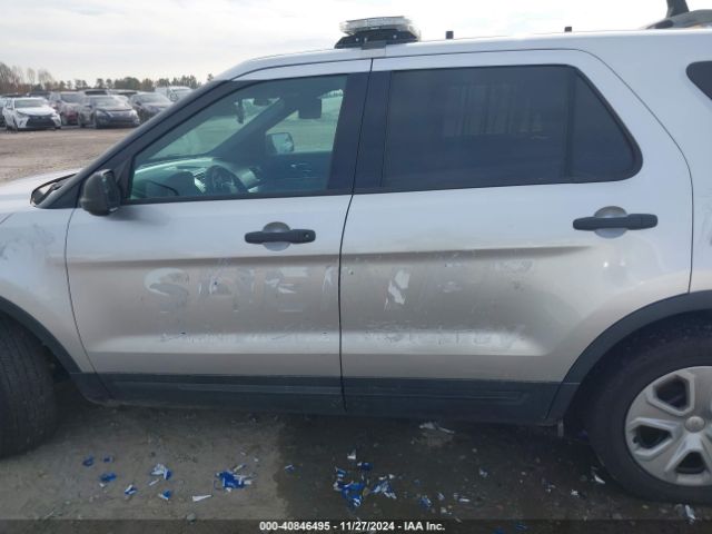 1FM5K8AR0JGA32754 Ford Police Interceptor Utility