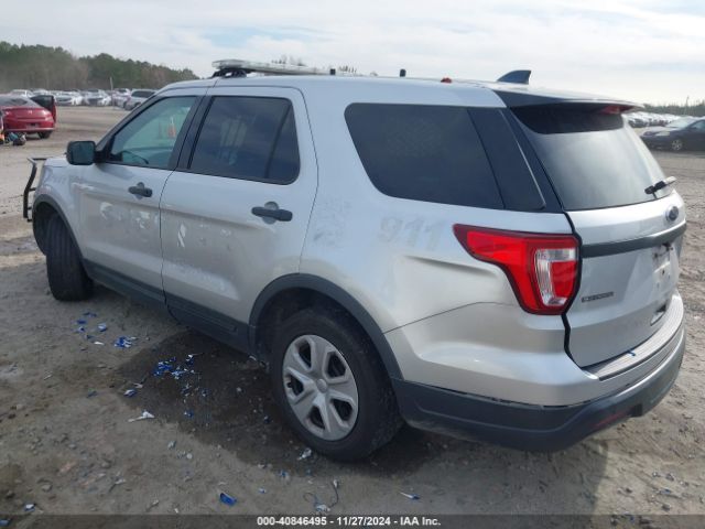 1FM5K8AR0JGA32754 Ford Police Interceptor Utility