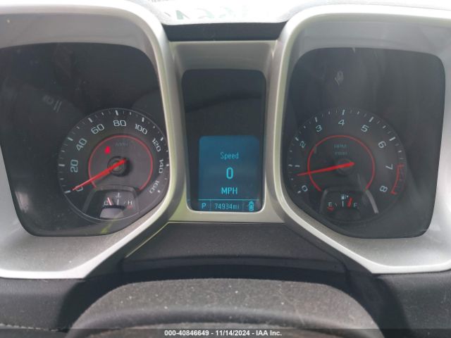 2G1FA1E34E9133902 Chevrolet Camaro 2ls