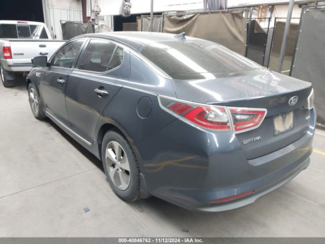 KNAGM4AD7E5062918 KIA Optima Hybrid Lx