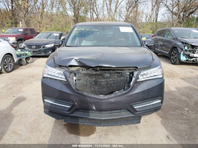 5FRYD3H27GB019508 Acura Mdx Acurawatch Plus Package