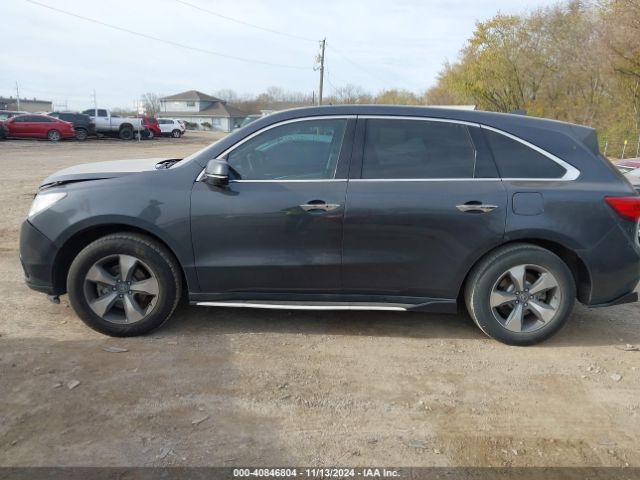 5FRYD3H27GB019508 Acura Mdx Acurawatch Plus Package
