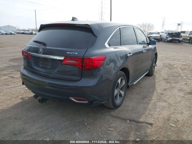 5FRYD3H27GB019508 Acura Mdx Acurawatch Plus Package