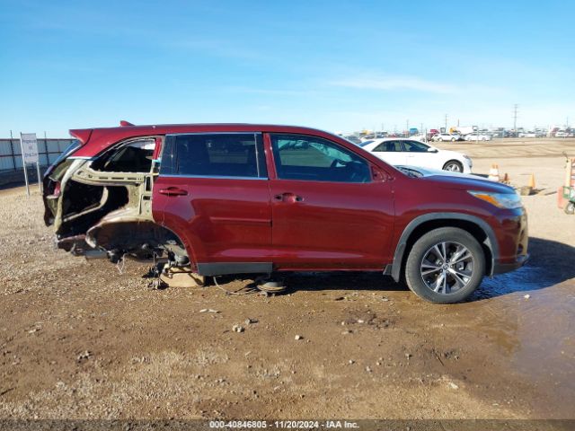 5TDZZRFH9KS342786 Toyota Highlander Le Plus