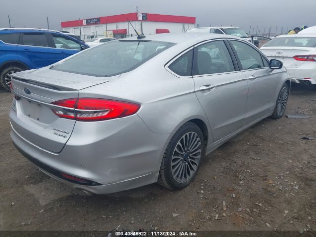 3FA6P0RUXHR223126 Ford Fusion Hybrid Titanium