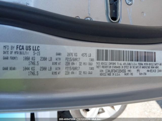 1C4NJRFB4FD354556 Jeep Patriot Latitude