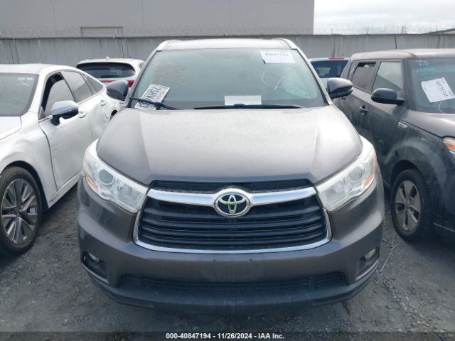 5TDKKRFH4GS144484 Toyota Highlander Xle V6