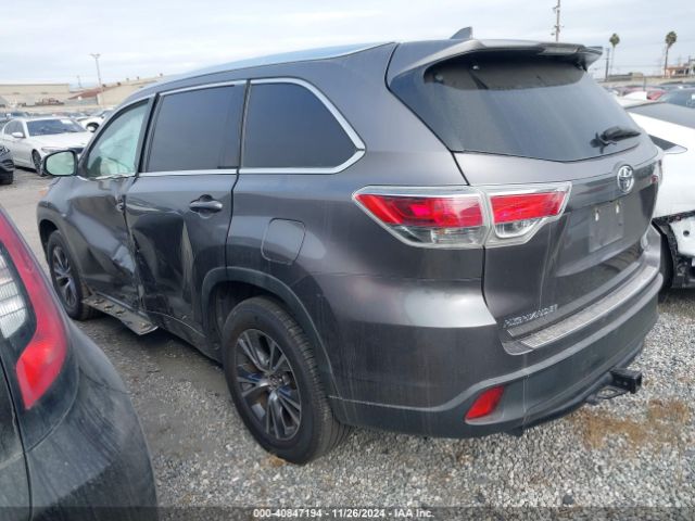 5TDKKRFH4GS144484 Toyota Highlander Xle V6