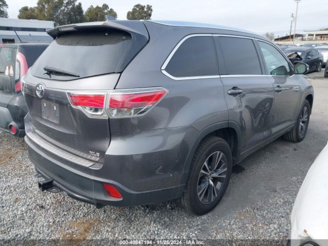 5TDKKRFH4GS144484 Toyota Highlander Xle V6