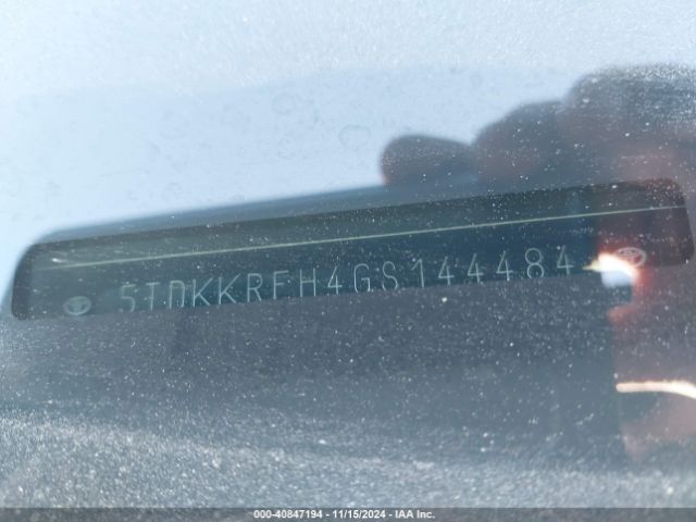 5TDKKRFH4GS144484 Toyota Highlander Xle V6