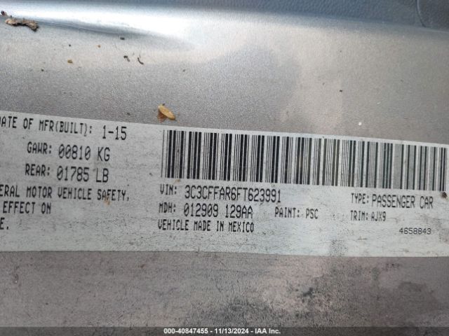 3C3CFFAR6FT623991 Fiat 500 POP