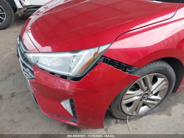 5NPD84LF7KH449652 Hyundai ELANTRA SEL