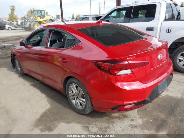5NPD84LF7KH449652 Hyundai ELANTRA SEL