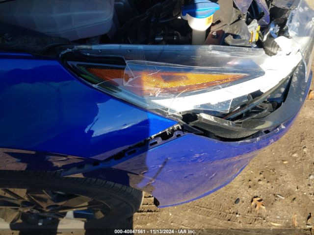 KMHLM4AJ9PU082745 Hyundai Elantra Hybrid Blue
