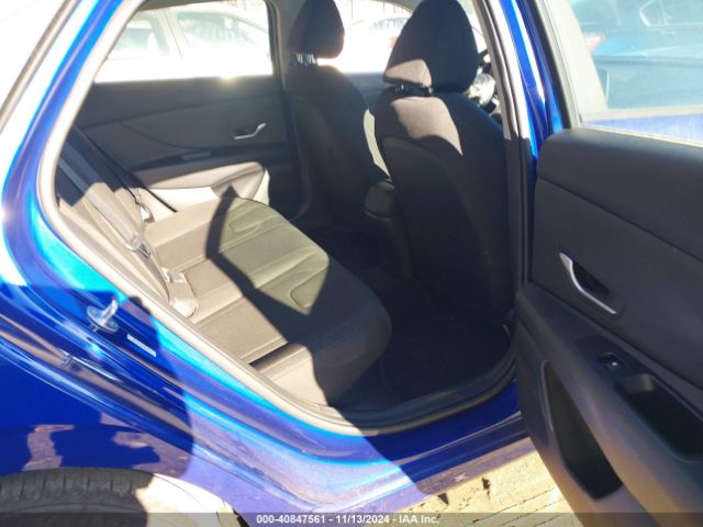 KMHLM4AJ9PU082745 Hyundai Elantra Hybrid Blue