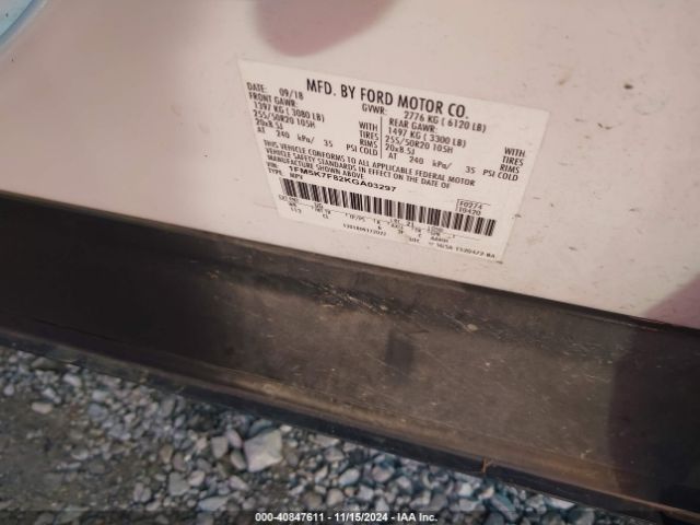 1FM5K7F82KGA03297 Ford Explorer Limited