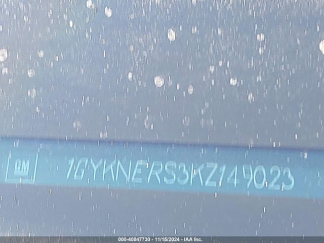 1GYKNERS3KZ149023 Cadillac Xt5 Premium Luxury