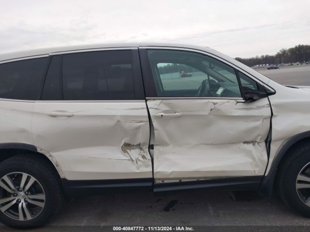 5FNYF6H8XGB035901 Honda Pilot Ex-l