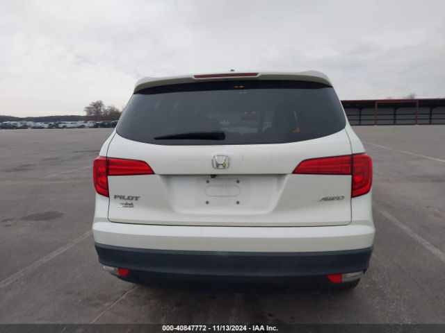 5FNYF6H8XGB035901 Honda Pilot Ex-l
