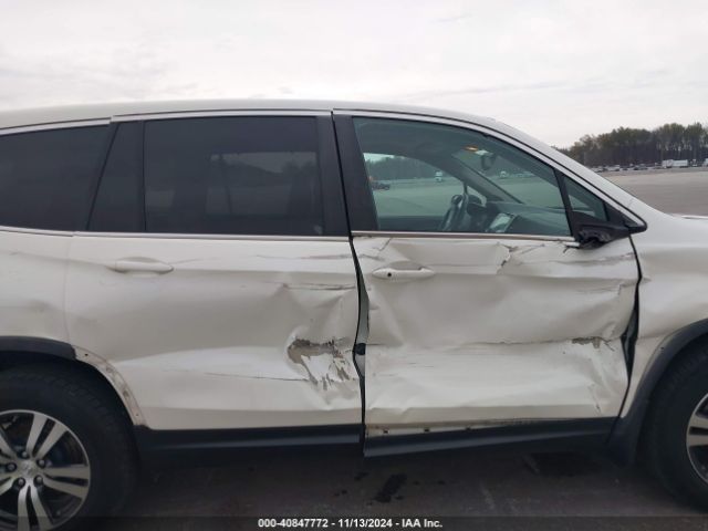 5FNYF6H8XGB035901 Honda Pilot Ex-l