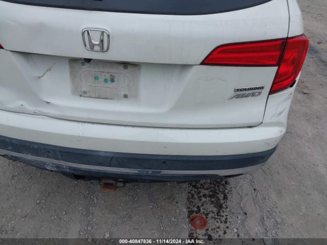 5FNYF6H94HB022281 Honda Pilot Touring