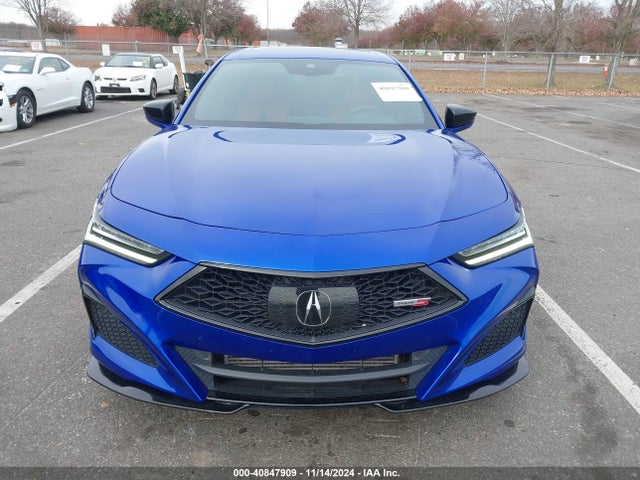 2022 Acura Tlx Type S მანქანა იყიდება აუქციონზე, vin: 19UUB7F06NA002124, აუქციონის ნომერი: 40847909