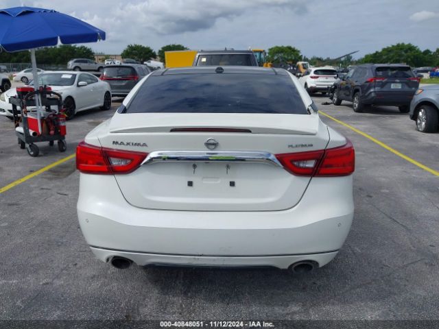 1N4AA6AP5GC423512 Nissan Maxima 3.5 Platinum