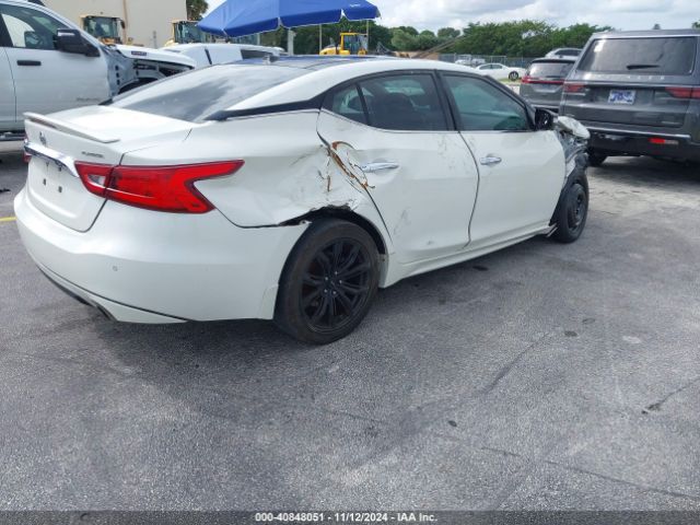 1N4AA6AP5GC423512 Nissan Maxima 3.5 Platinum