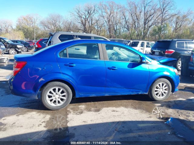 1G1JD5SH0H4103912 Chevrolet Sonic Lt Auto