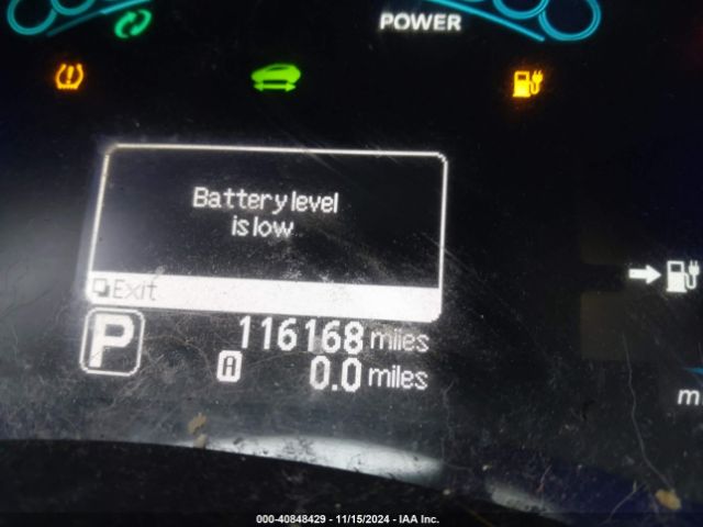 1N4AZ0CP4EC333736 Nissan LEAF S