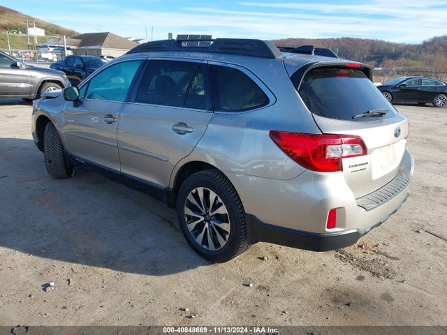 Subaru Outback 2.5i Limited 2016 4S4BSBNC3G3225972 Image 3
