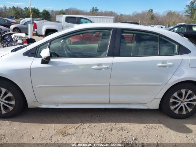 JTDEAMDE4N3000394 Toyota Corolla Hybrid Le