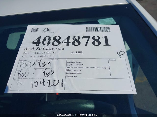 Chevrolet MALIBU 1LT 2016 1G1ZE5ST0GF246835 Image 18