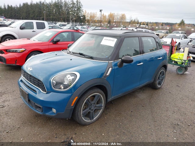 2012 MINI COOPER S COUNTRYMAN WMWZC3C59CWM27702 Photo 1