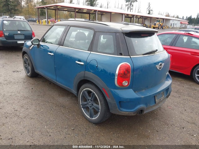 2012 MINI COOPER S COUNTRYMAN WMWZC3C59CWM27702 Photo 2