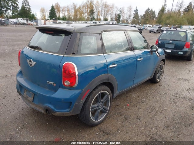 2012 MINI COOPER S COUNTRYMAN WMWZC3C59CWM27702 Photo 3