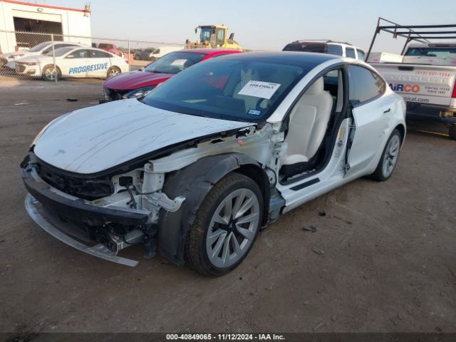 5YJ3E1EB0NF115284 Tesla Model 3 Long Range Dual Motor All-wheel Drive