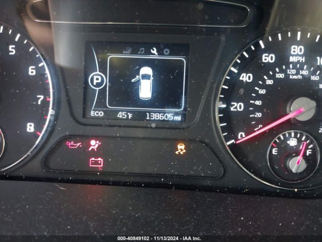 5XYPGDA36GG110307 KIA Sorento 2.4l Lx